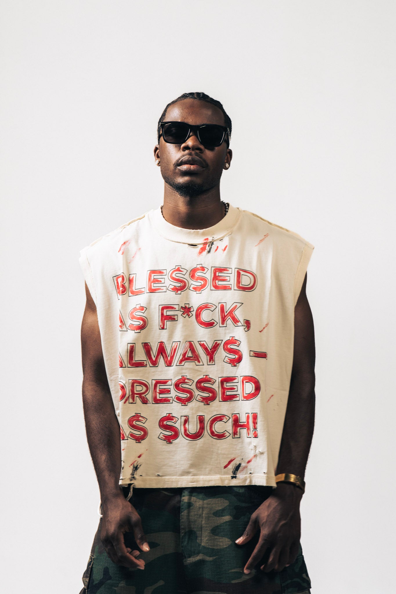 BLE$$ED (BAFADA$) 1/2 SLEEVE