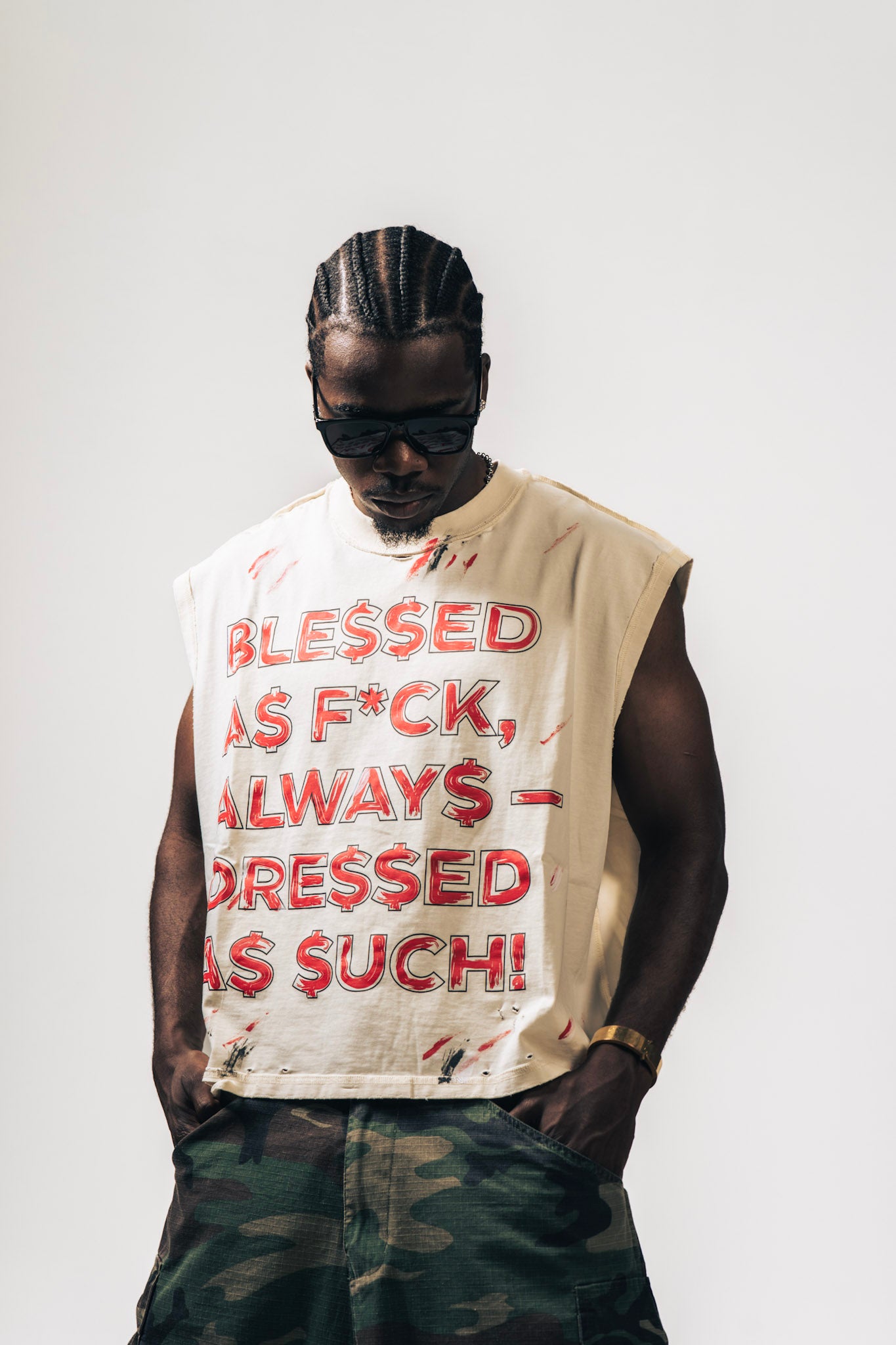 BLE$$ED (BAFADA$) 1/2 SLEEVE